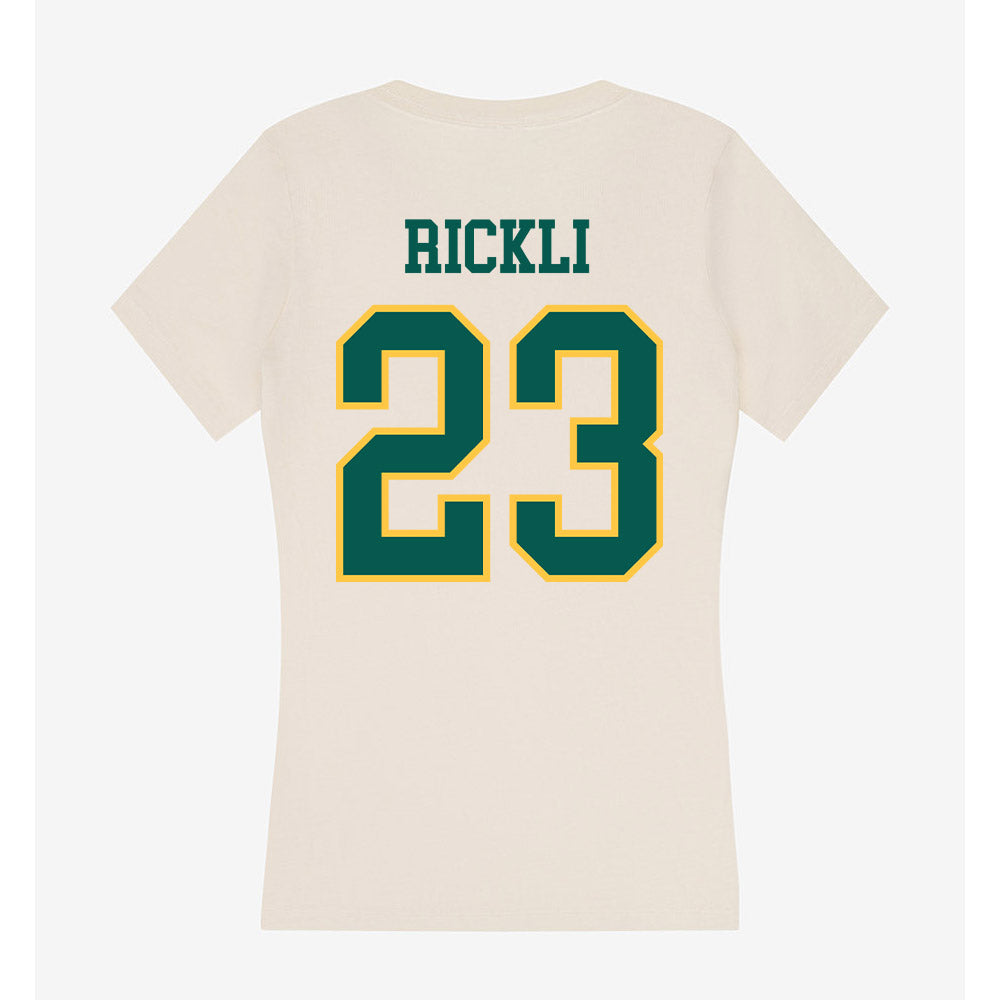 Wayne State - NCAA Women's Basketball : Aj Rickli - Classic Shersey Women's V-Neck T-Shirt-1