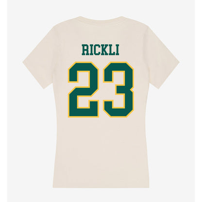 Wayne State - NCAA Women's Basketball : Aj Rickli - Classic Shersey Women's V-Neck T-Shirt-1