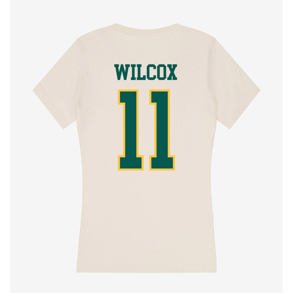 Wayne State - NCAA Women's Soccer : Morgan Wilcox - Classic Shersey Women's V-Neck T-Shirt-1