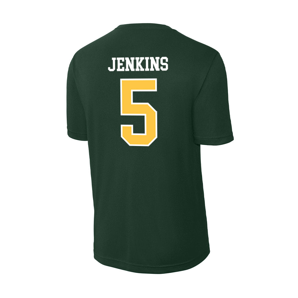 Wayne State - NCAA Men's Basketball : Jalen Jenkins - Classic Shersey Activewear T-Shirt-1