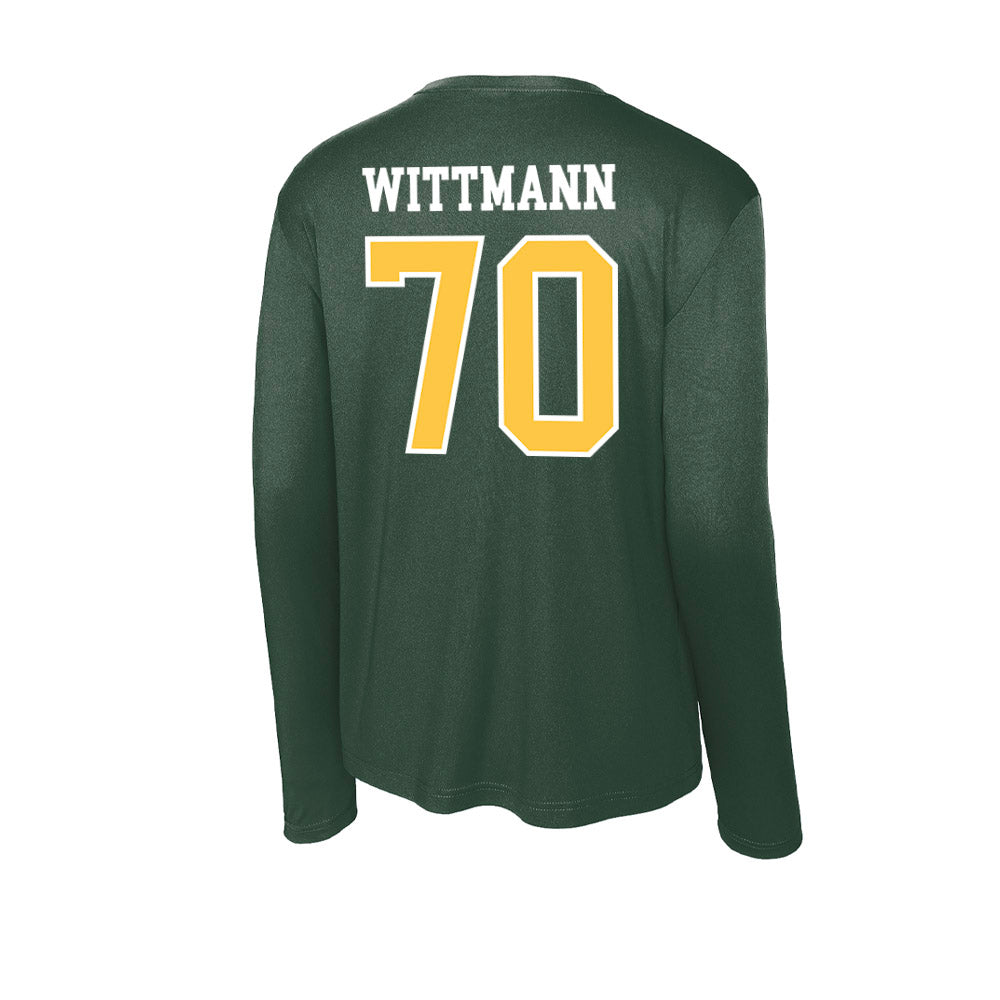 Wayne State - NCAA Football : Evan Wittmann - Classic Shersey Activewear Long Sleeve T-Shirt-1