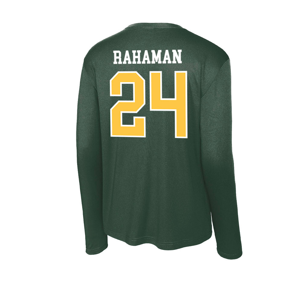 Wayne State - NCAA Football : Jasir Rahaman - Classic Shersey Activewear Long Sleeve T-Shirt-1
