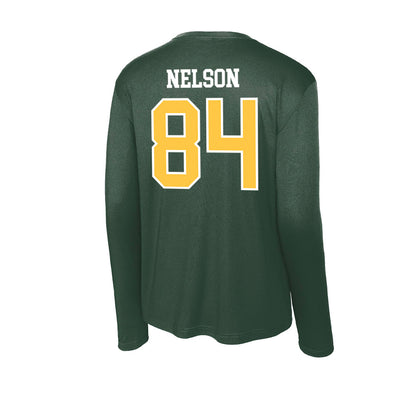Wayne State - NCAA Football : Blake Nelson - Classic Shersey Activewear Long Sleeve T-Shirt-1