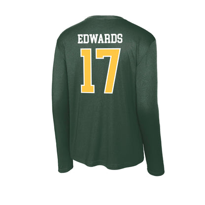 Wayne State - NCAA Football : Champion Edwards - Classic Shersey Activewear Long Sleeve T-Shirt-1