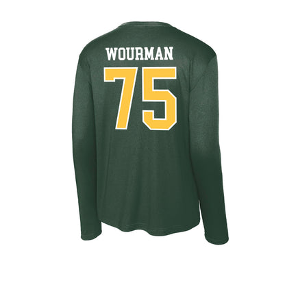 Wayne State - NCAA Football : Richardo Wourman - Classic Shersey Activewear Long Sleeve T-Shirt-1