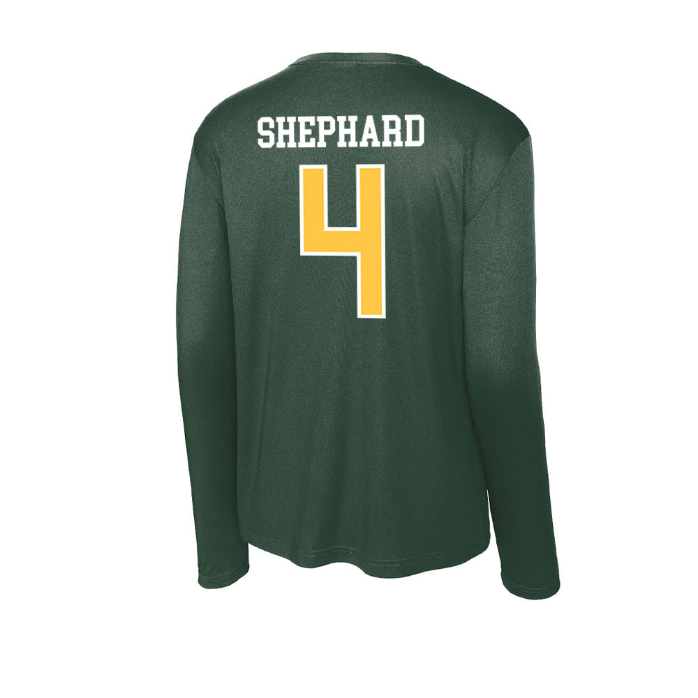 Wayne State - NCAA Football : Malik Shephard - Classic Shersey Activewear Long Sleeve T-Shirt-1
