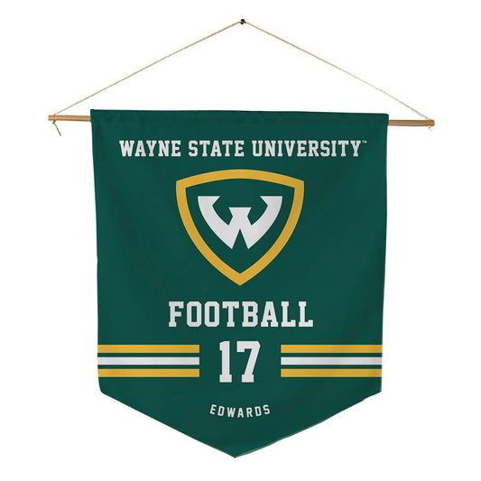 Wayne State - NCAA Football : Champion Edwards - Pennant - 18" x 21"-0