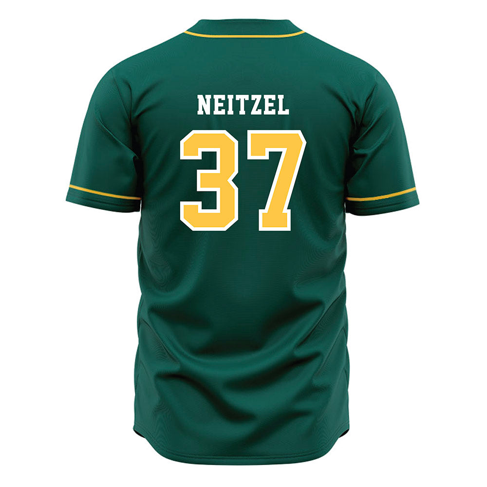Wayne State - NCAA Baseball : Bryce Neitzel - Green Jersey-1