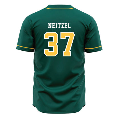 Wayne State - NCAA Baseball : Bryce Neitzel - Green Jersey-1
