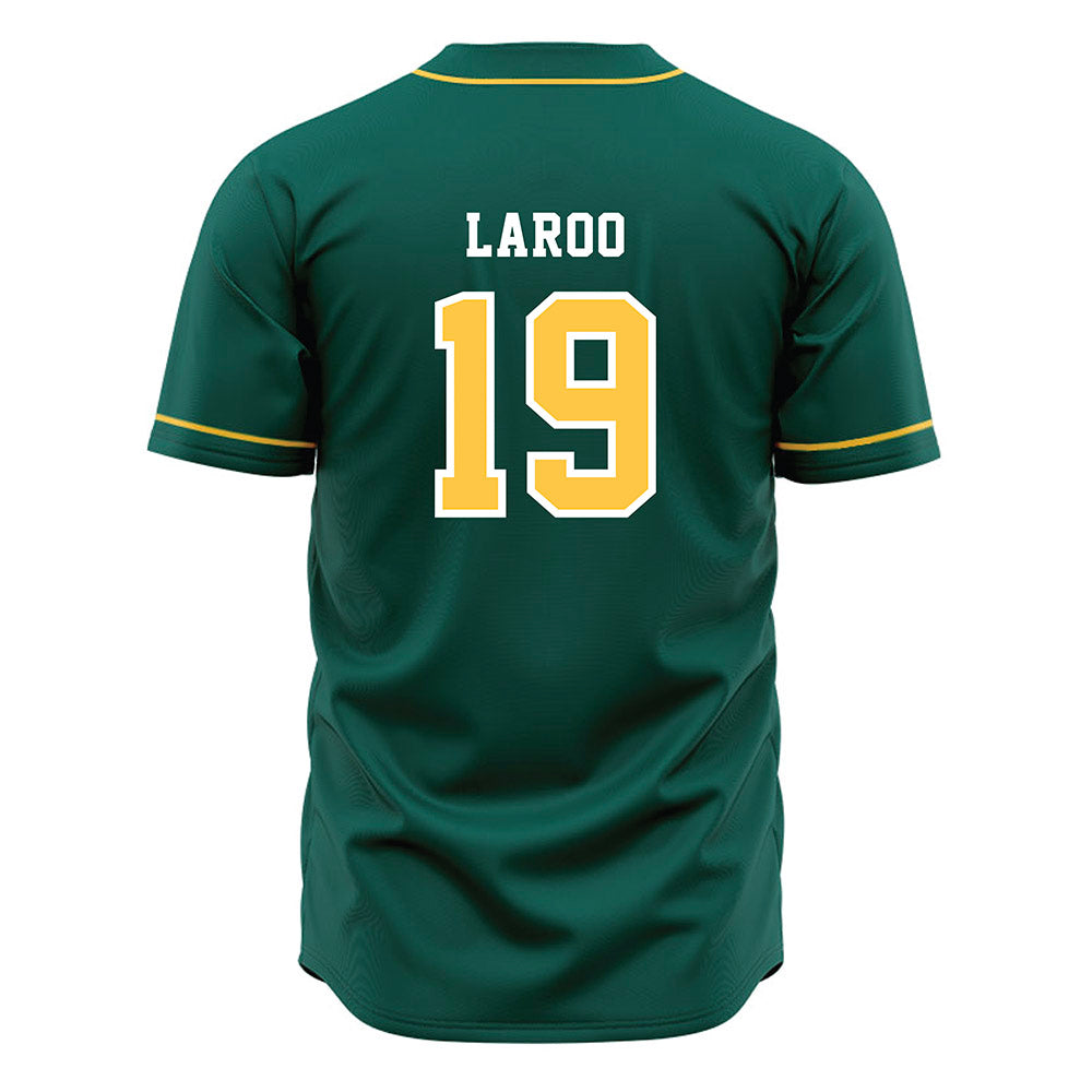 Wayne State - NCAA Baseball : Braylon Laroo - Green Jersey-1