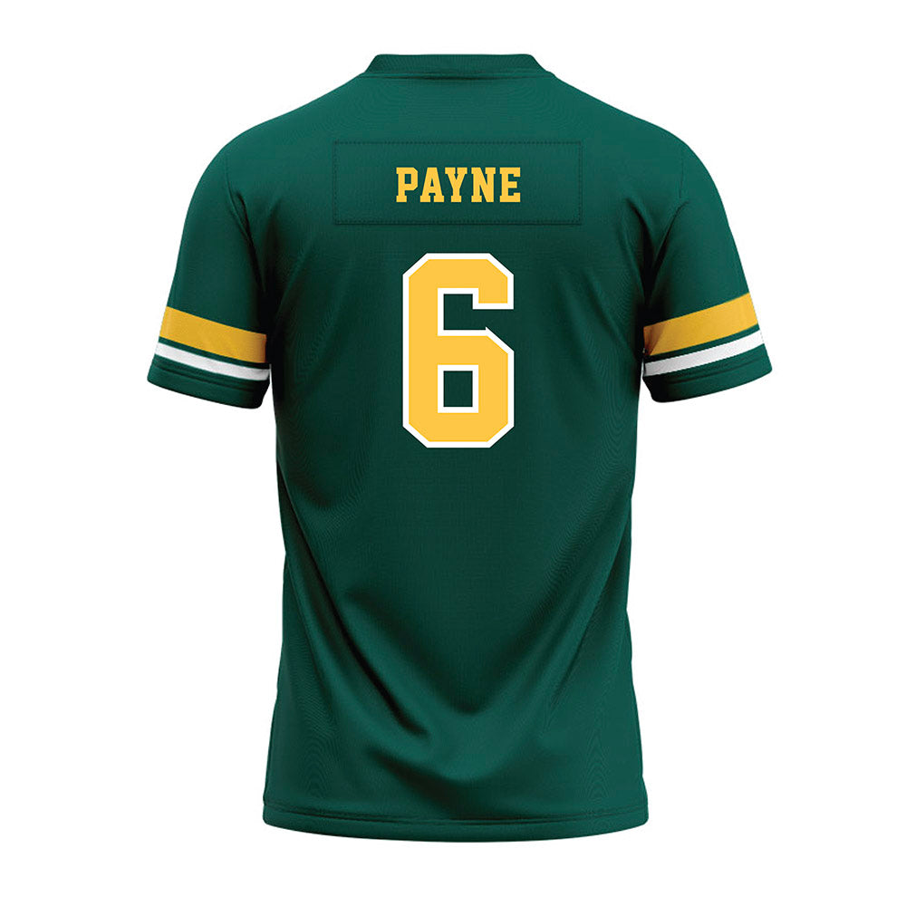Wayne State - NCAA Football : Raymond Payne - Green Premium Football Jersey-1