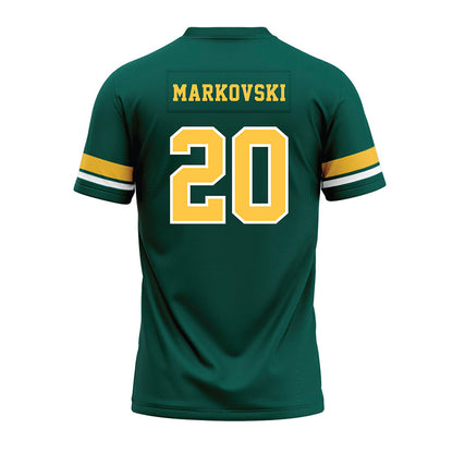 Wayne State - NCAA Football : Anthony Markovski - Green Premium Football Jersey-1