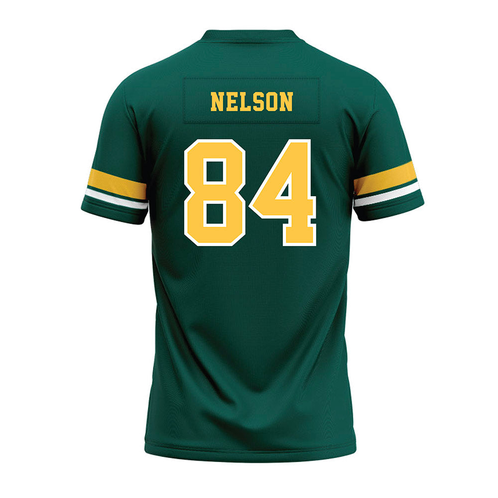 Wayne State - NCAA Football : Blake Nelson - Green Premium Football Jersey-1