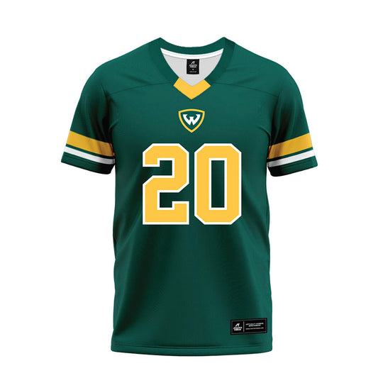 Wayne State - NCAA Football : Anthony Markovski - Green Premium Football Jersey-0