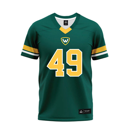 Wayne State - NCAA Football : Aydin Johnson - Green Premium Football Jersey-0