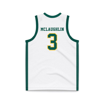 Wayne State - NCAA Women's Basketball : Halen McLaughlin - White Basketball Jersey-1