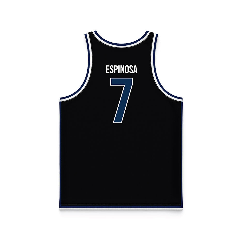 MSMU - NCAA Men's Basketball : Elijah Espinosa - Black Basketball Jersey-1