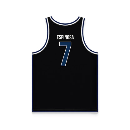 MSMU - NCAA Men's Basketball : Elijah Espinosa - Black Basketball Jersey-1