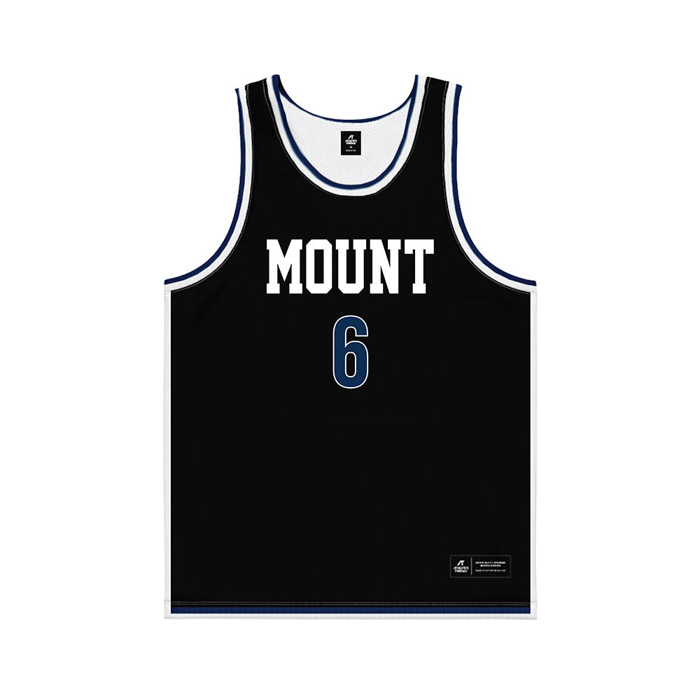 MSMU - NCAA Men's Basketball : Jaxon Hartman - Black Basketball Jersey-0