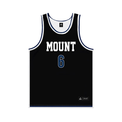 MSMU - NCAA Men's Basketball : Jaxon Hartman - Black Basketball Jersey-0