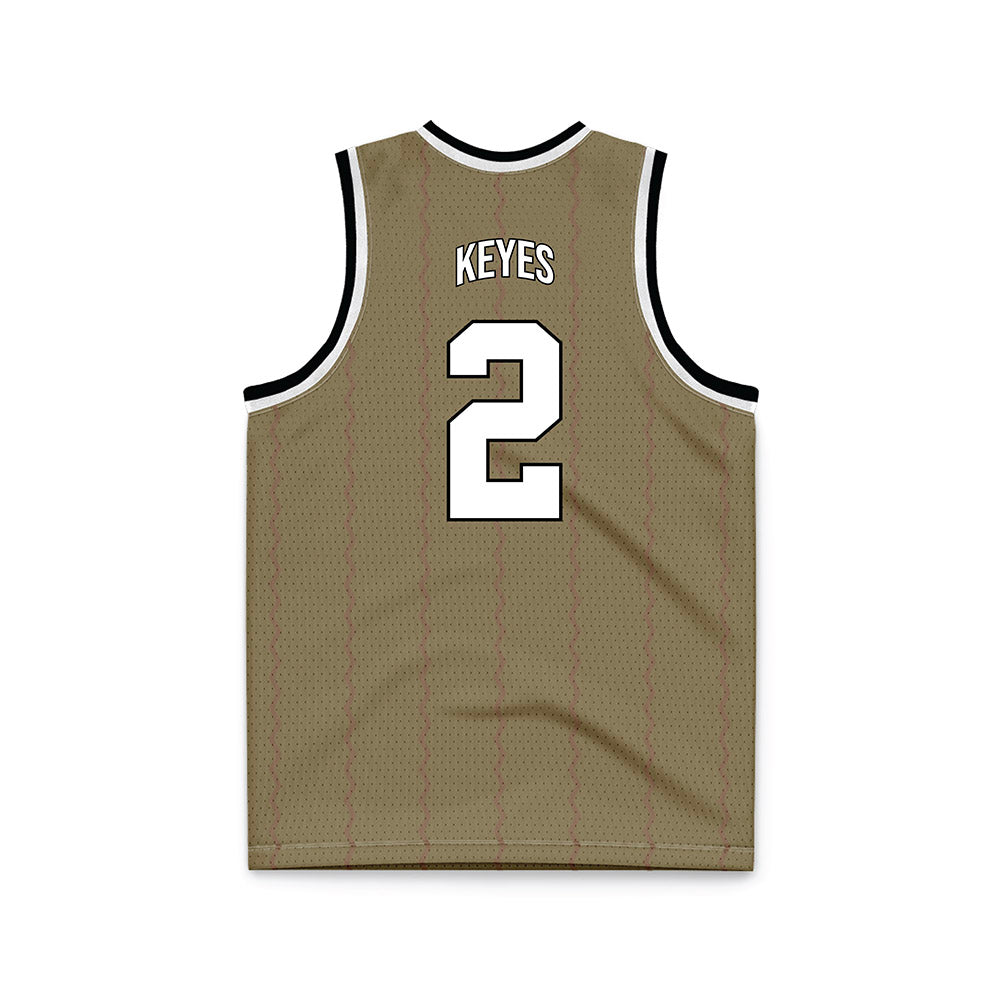 MSMU - NCAA Men's Basketball : Arlandus Keyes - Bronze Basketball Jersey-1