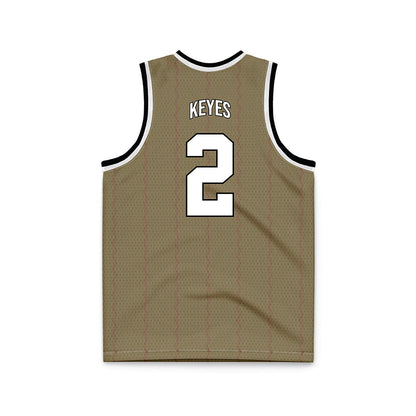 MSMU - NCAA Men's Basketball : Arlandus Keyes - Bronze Basketball Jersey-1