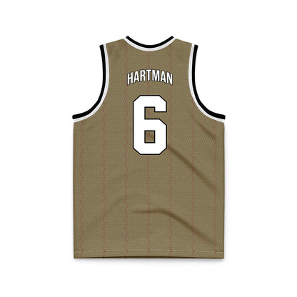 MSMU - NCAA Men's Basketball : Jaxon Hartman - Bronze Basketball Jersey-1