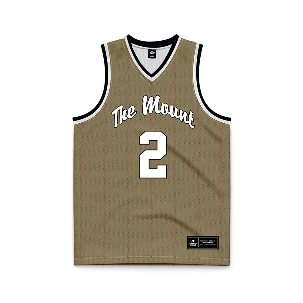 MSMU - NCAA Men's Basketball : Arlandus Keyes - Bronze Basketball Jersey-0