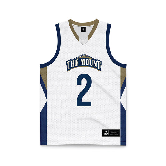 MSMU - NCAA Men's Basketball : Arlandus Keyes - White Basketball Jersey-0