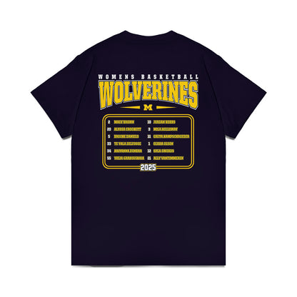 Michigan - NCAA Women's Basketball : - Premium T-Shirt-1