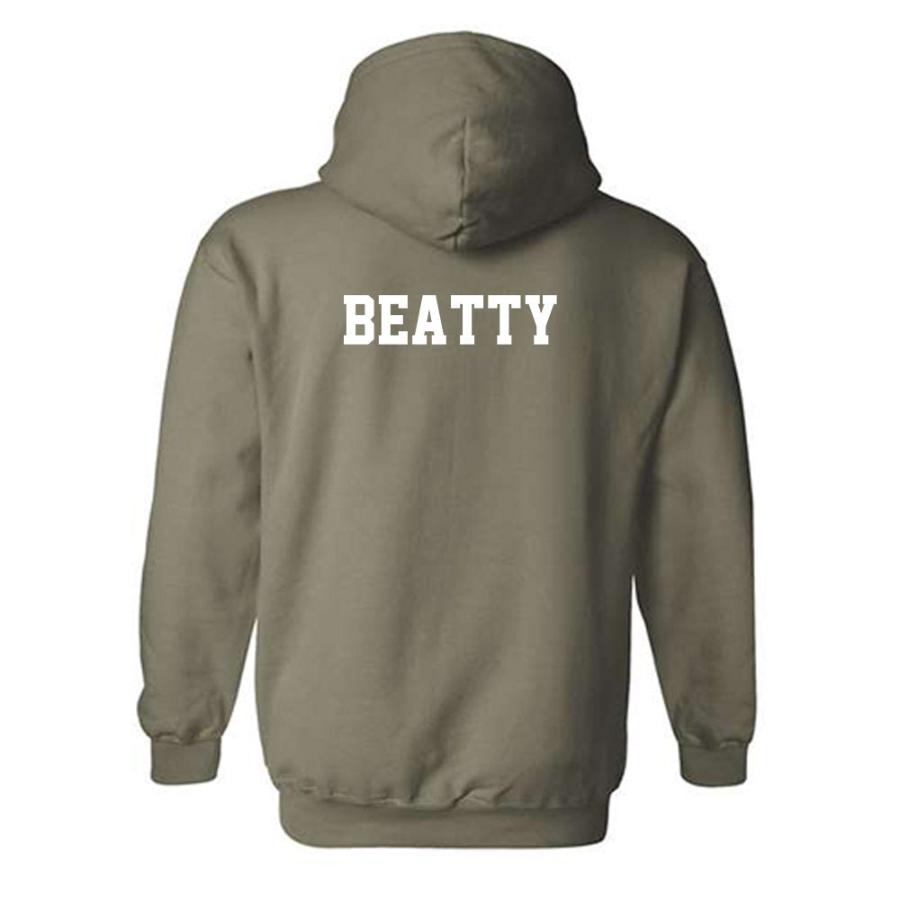 Chicago State - NCAA Men's Track & Field : Xavier Beatty - Classic Shersey Hooded Sweatshirt-1