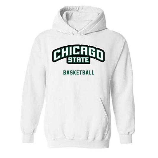 Chicago State - NCAA Men's Basketball : Cj Ray - Classic Shersey Hooded Sweatshirt-0