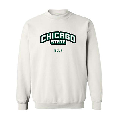 Chicago State - NCAA Men's Golf : Theo Hustler - Classic Shersey Crewneck Sweatshirt-0