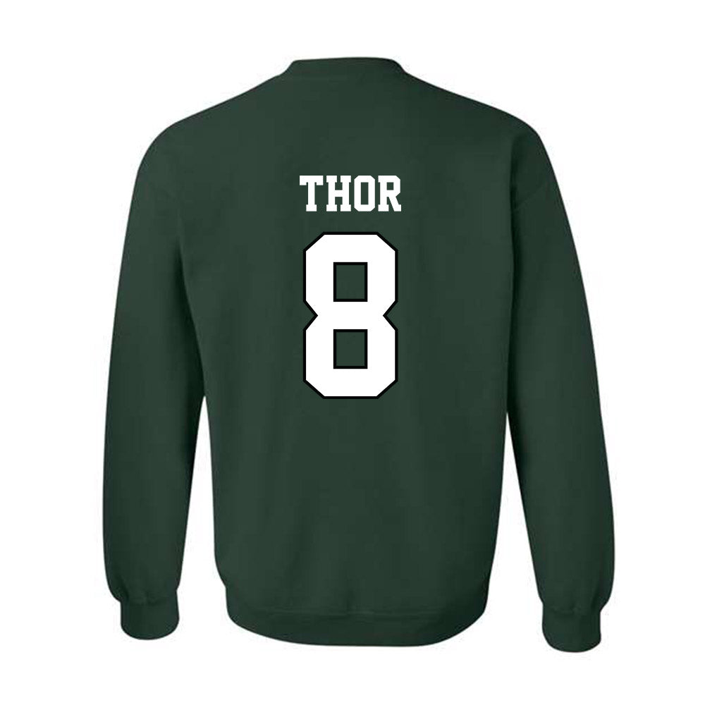 Chicago State - NCAA Women's Soccer : Saige Thor - Classic Shersey Crewneck Sweatshirt-3