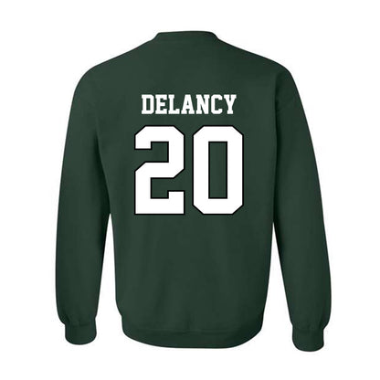 Chicago State - NCAA Men's Basketball : CJ DeLancy - Classic Shersey Crewneck Sweatshirt-2