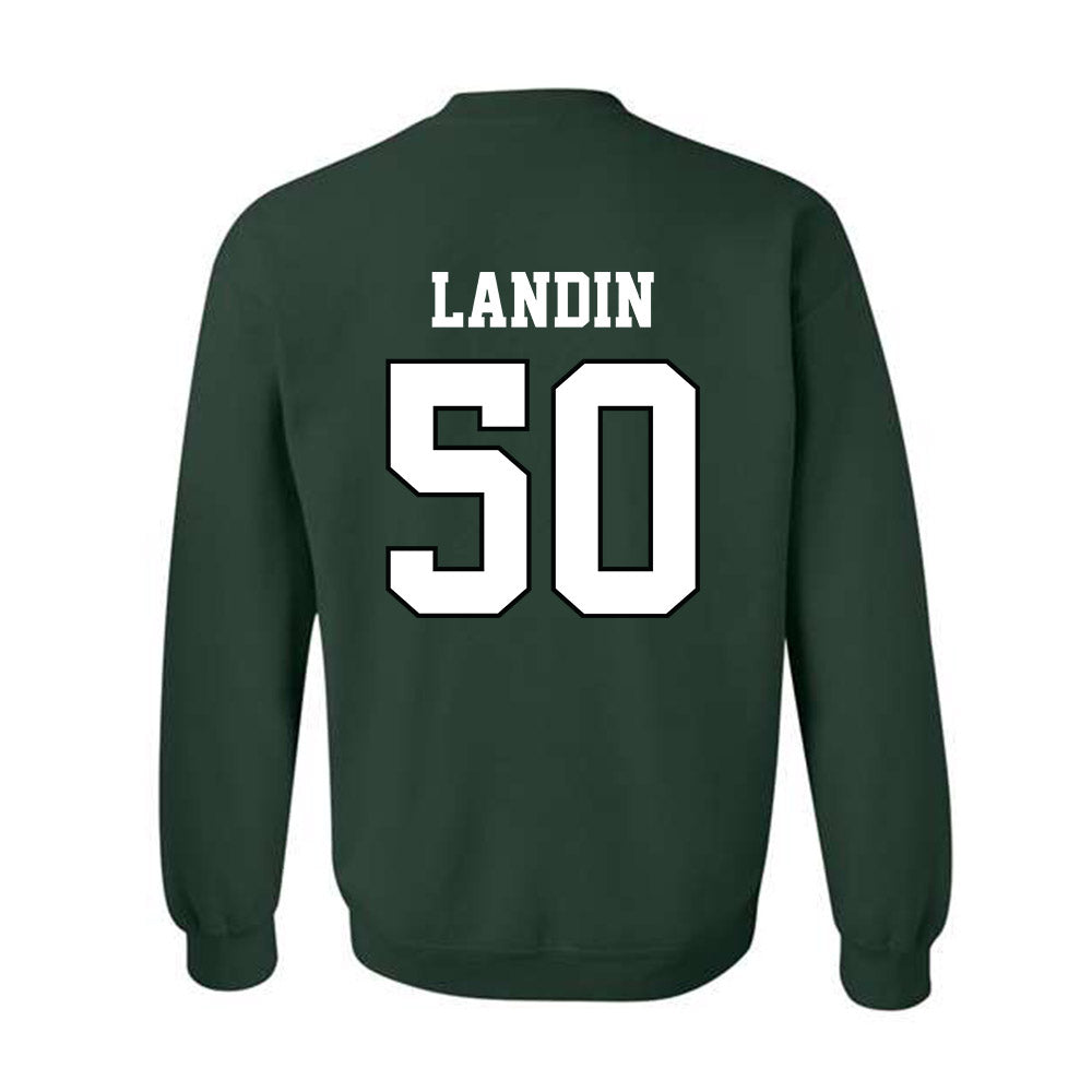 Chicago State - NCAA Women's Basketball : Leya Landin - Classic Shersey Crewneck Sweatshirt-2