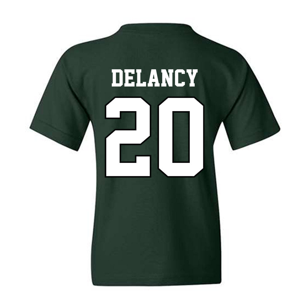 Chicago State - NCAA Men's Basketball : CJ DeLancy - Classic Shersey Youth T-Shirt-3