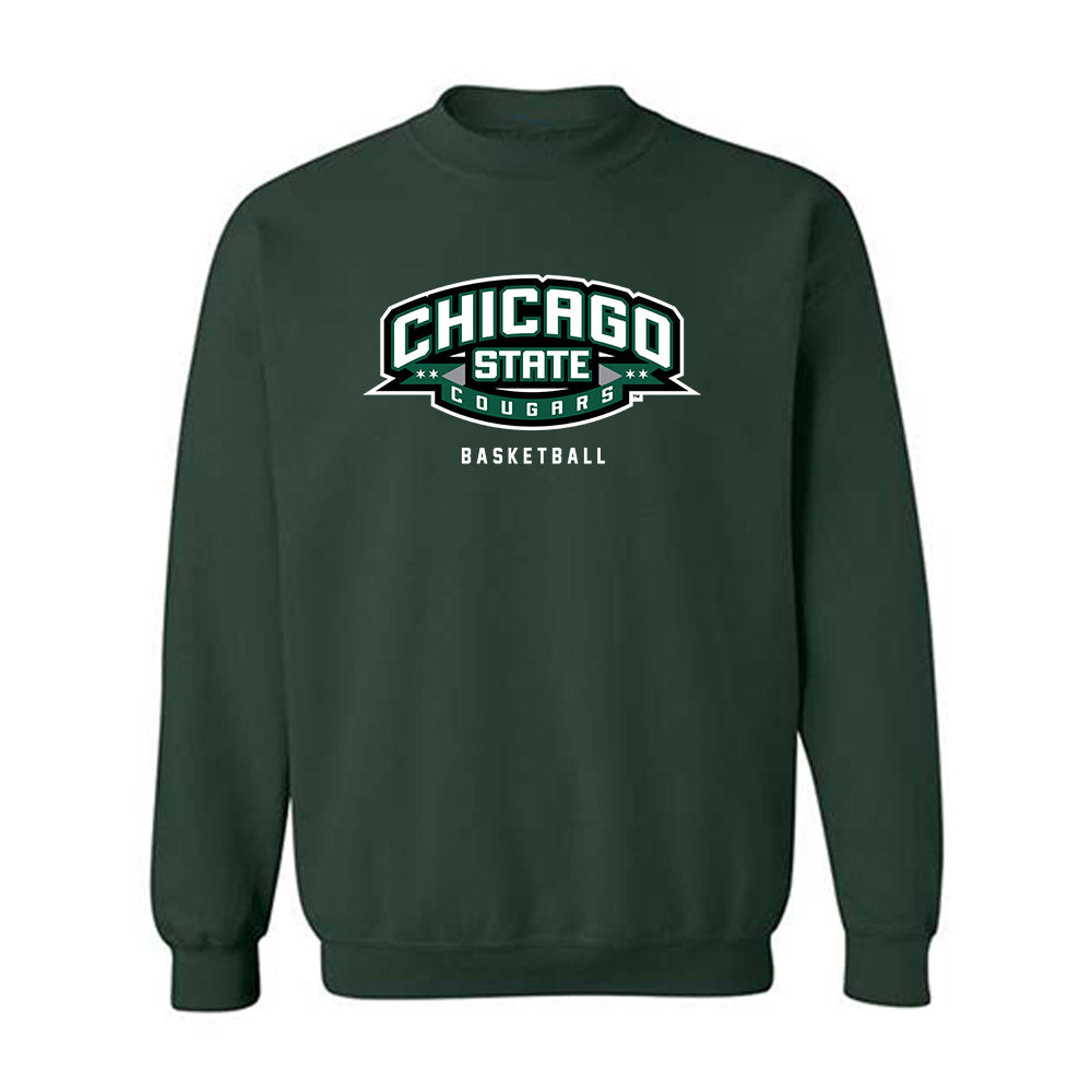 Chicago State - NCAA Men's Basketball : CJ DeLancy - Classic Shersey Crewneck Sweatshirt-0