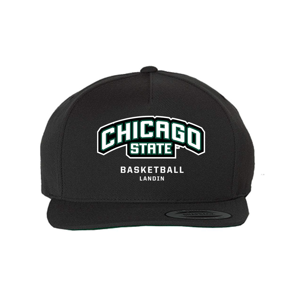 Chicago State - NCAA Women's Basketball : Leya Landin - Snapback Hat-0