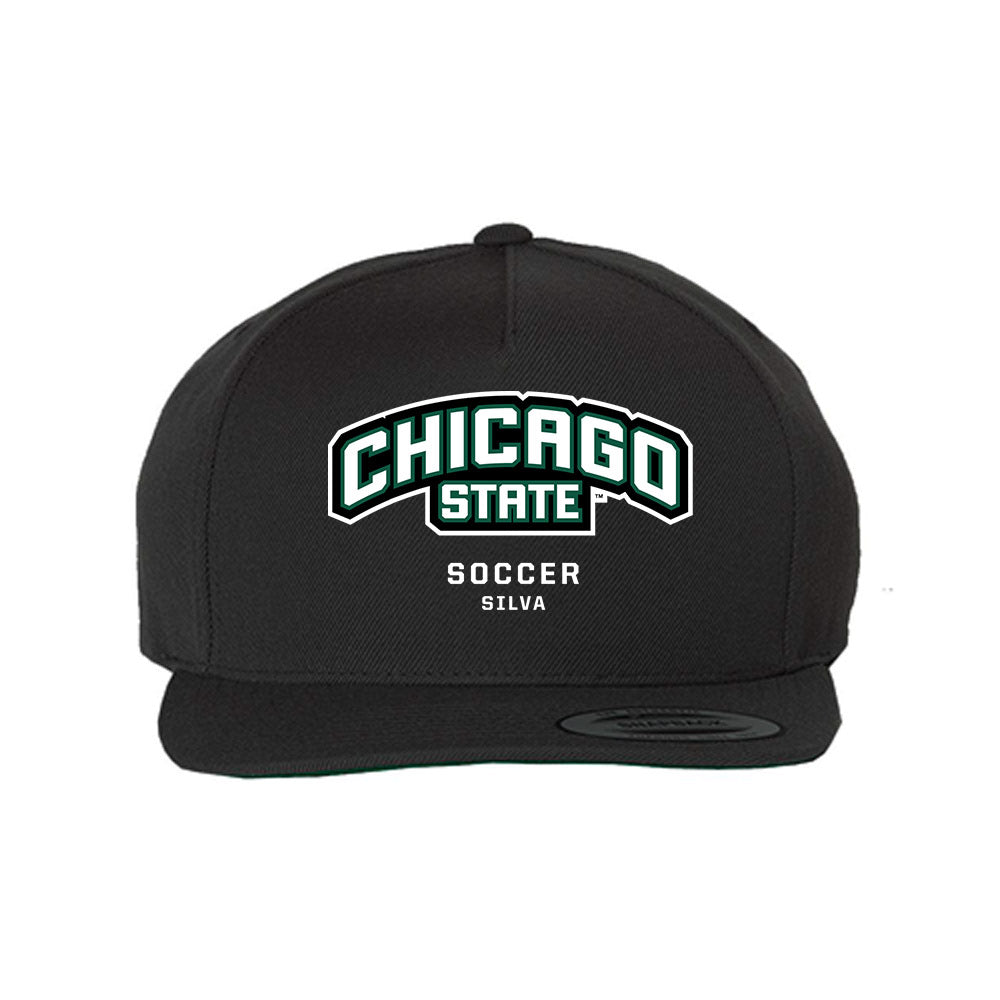 Chicago State - NCAA Men's Soccer : Saul Silva - Snapback Hat-0