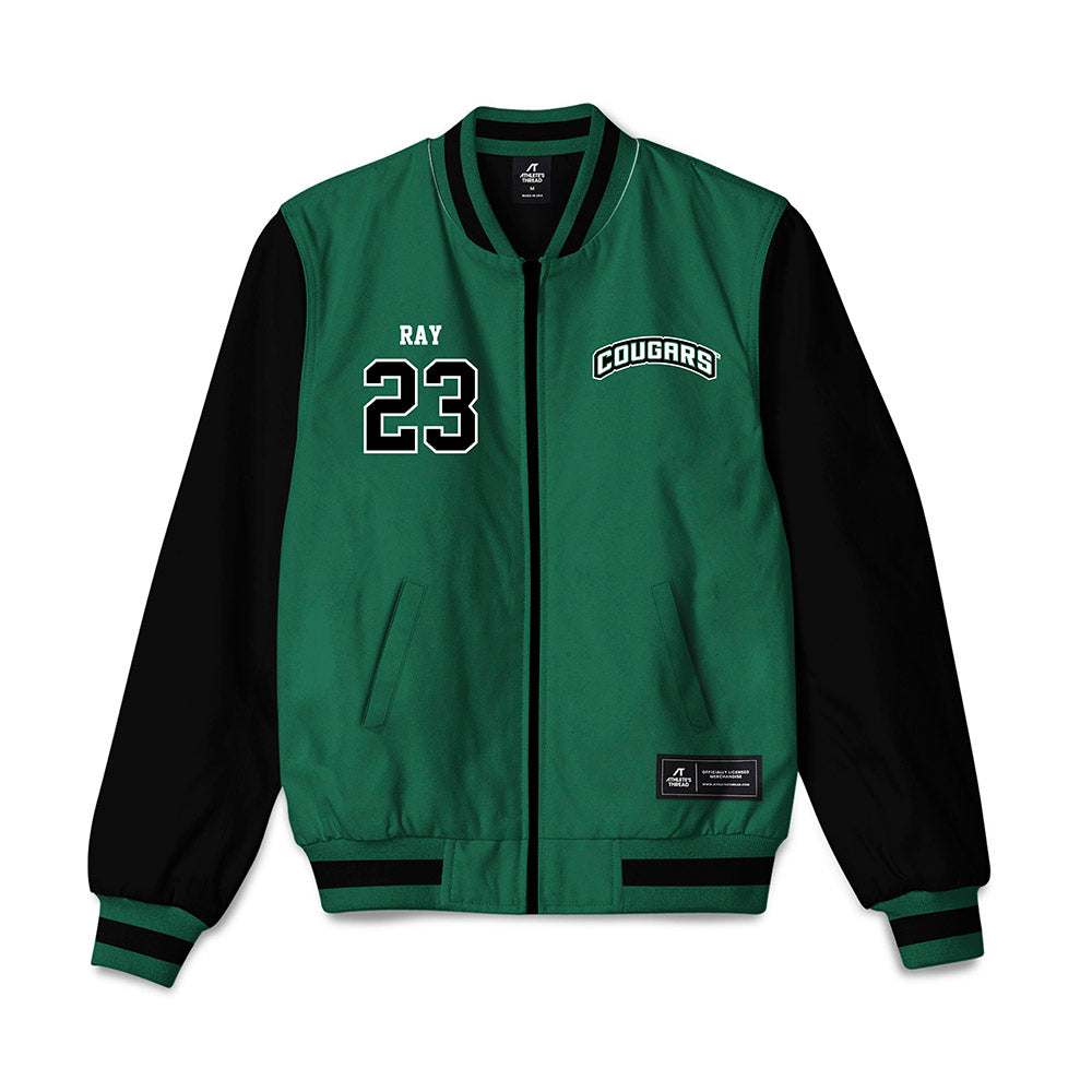 Chicago State - NCAA Men's Basketball : Cj Ray - Bomber Jacket-0