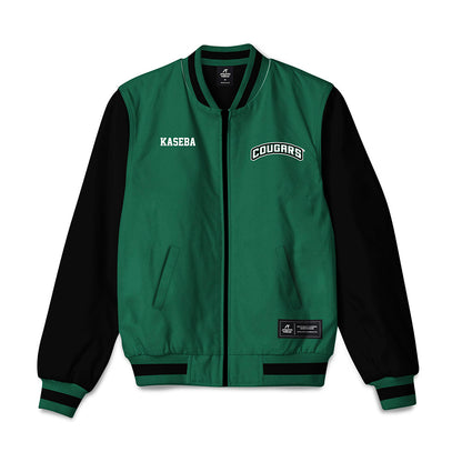 Chicago State - NCAA Men's Track & Field : Faustin Kaseba - Bomber Jacket-0