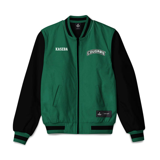 Chicago State - NCAA Men's Track & Field : Faustin Kaseba - Bomber Jacket-0