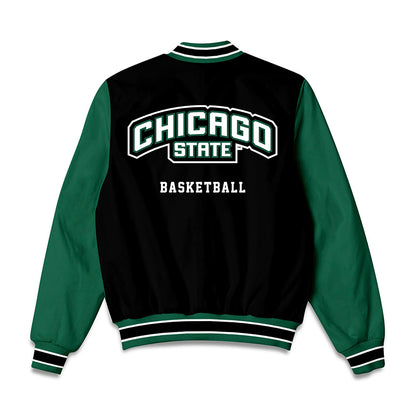 Chicago State - NCAA Men's Basketball : Cj Ray - Bomber Jacket-1
