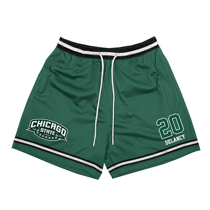 Chicago State - NCAA Men's Basketball : CJ DeLancy - Shorts-0