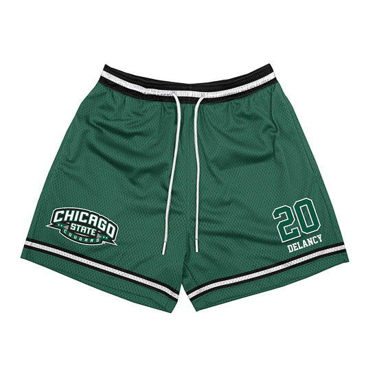Chicago State - NCAA Men's Basketball : CJ DeLancy - Shorts-0