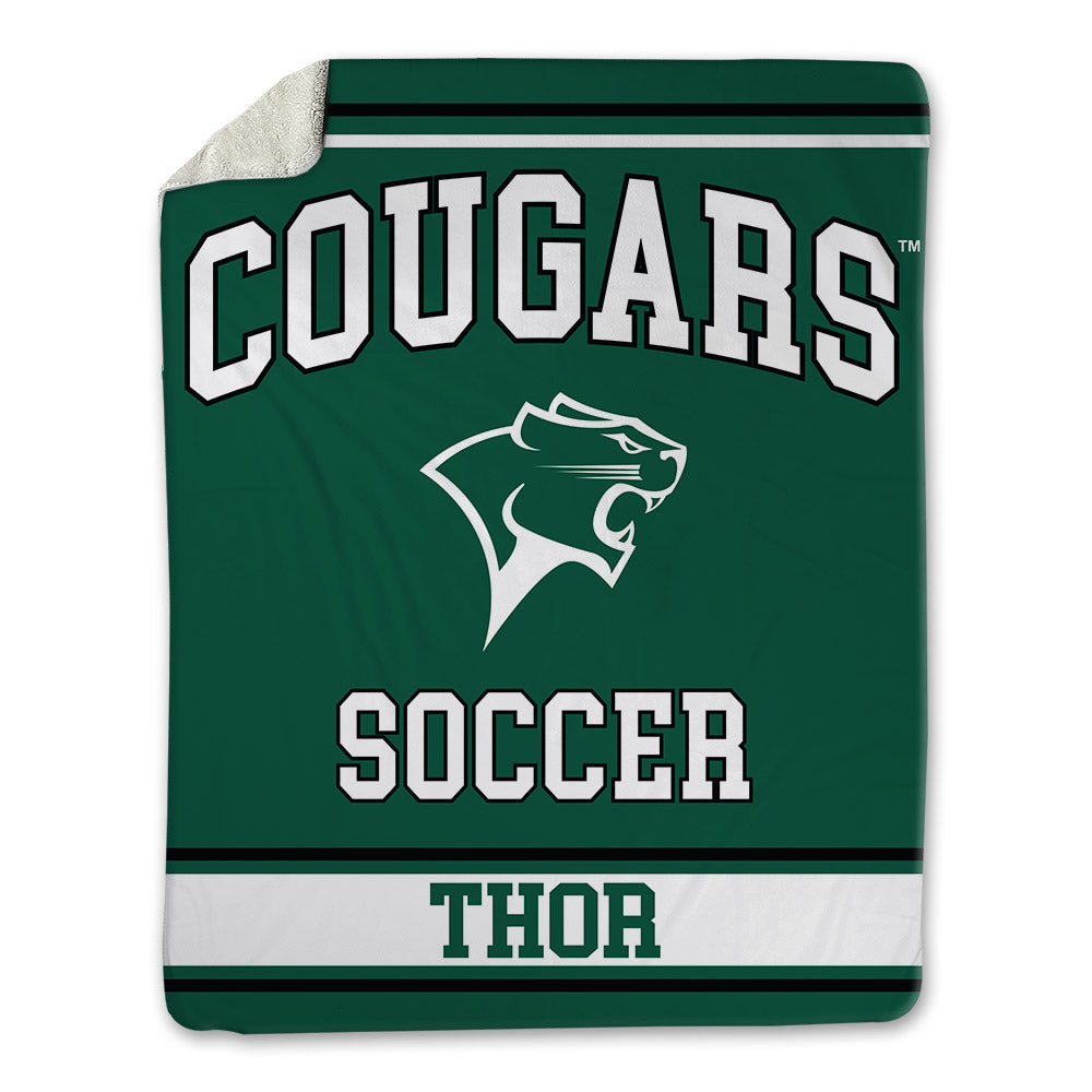 Chicago State - NCAA Women's Soccer : Saige Thor - Blanket-0
