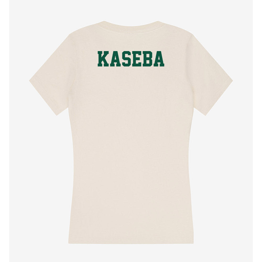 Chicago State - NCAA Men's Track & Field : Faustin Kaseba - Women's V-Neck T-Shirt-1