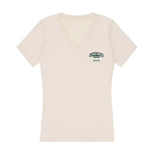 Chicago State - NCAA Women's Soccer : Izabella Kilgore - Women's V-Neck T-Shirt-0