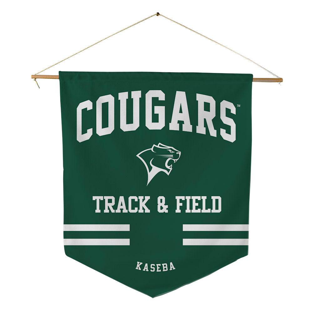 Chicago State - NCAA Men's Track & Field : Faustin Kaseba - Pennant - 18" x 21"-0